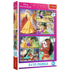 Пазл Trefl Princess Сказочные дни 2x70 (5900511344400)