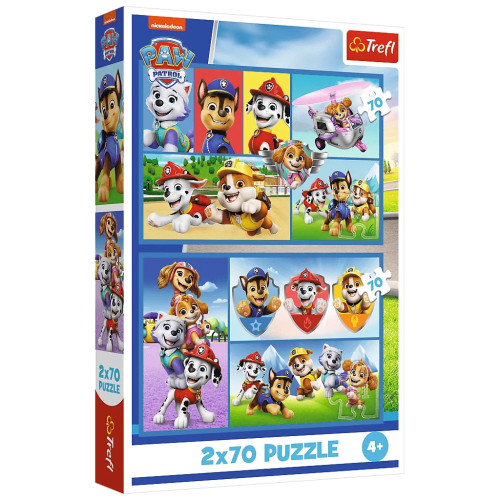 Пазл Trefl Paw Patrol Правила патруля 2x70 (5900511344417) – Trefl
