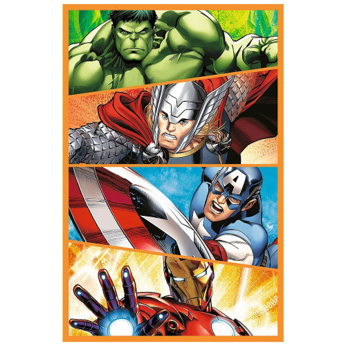 Пазл Trefl The Avengers Дни наполнены действиями 3x80 (5900511348835) – Trefl (вид 1)