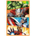 Пазл Trefl The Avengers Дни наполнены действиями 3x80 (5900511348835) – Trefl (вид 1)