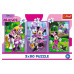 Пазл Trefl Mickey&friends Минни и друзья 3x80 (5900511348897) – Trefl (вид 4)
