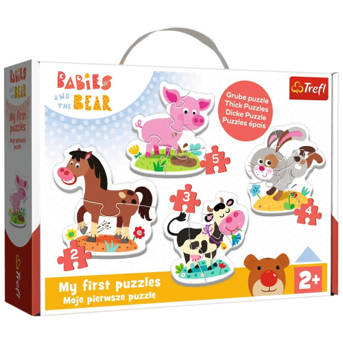 Пазл Trefl Baby Classic На ферме (5900511361278) – Trefl