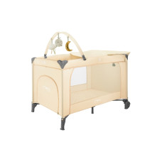 Детский манеж MoMi BELOVE PLUS бежевый (LOZE00026)