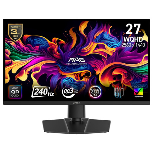 Монитор MSI MAG 271QP QD-OLED X24 – MSI