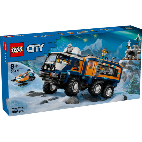 Конструктор LEGO City Арктический исследовательский грузовик с научной лабораторией (60471) – LEGO