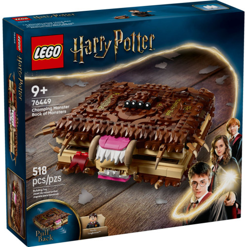 Конструктор LEGO Harry Potter Кусливая Ужасная книга ужасов (76449) – LEGO
