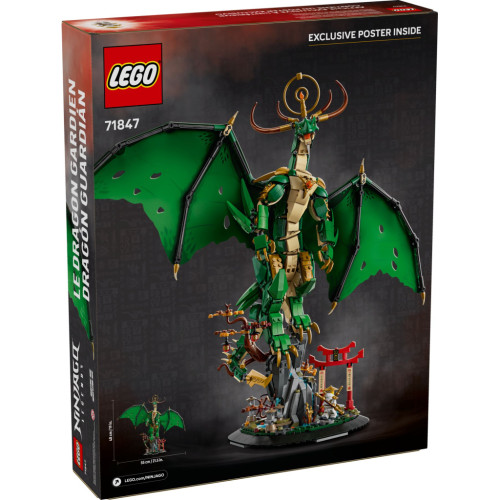 Конструктор LEGO NINJAGO Дракон-хранитель (71847) – LEGO (вид 4)