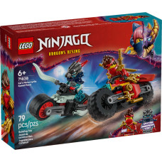 Конструктор LEGO NINJAGO Швидкісна гонка Кая на мотоциклі (71838)