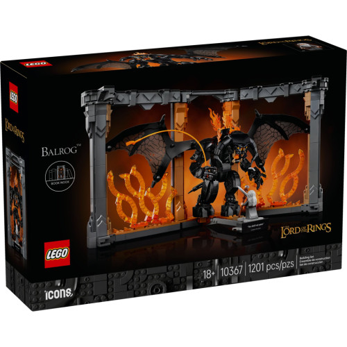 Конструктор LEGO Icons Властелин колец: Балрог. Книжный уголок (10367) – LEGO