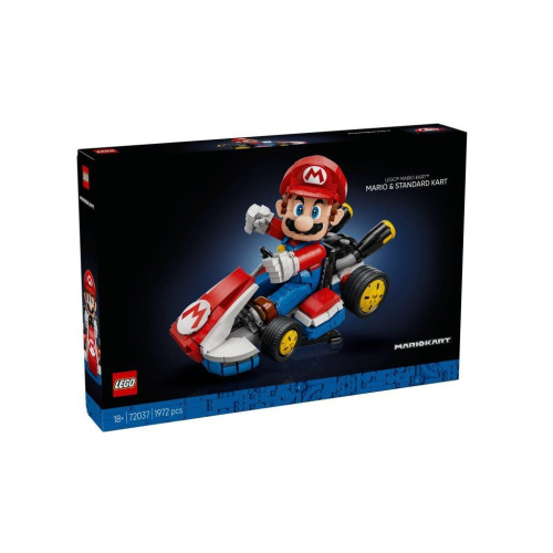 Конструктор LEGO Super Mario Mario Kart: Mario и Standard Kart (72037) – LEGO