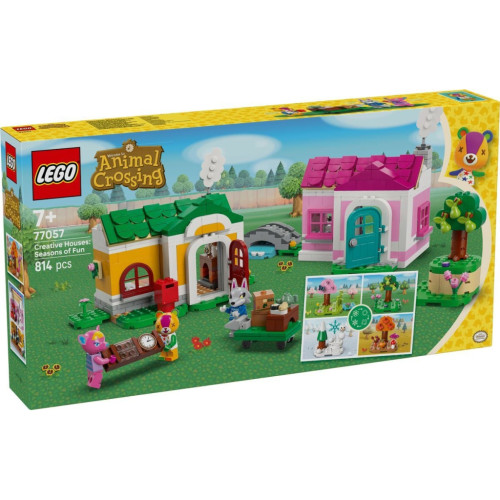 Конструктор LEGO Animal Crossing Творческие дома: сезоны развлечений (77057) – LEGO