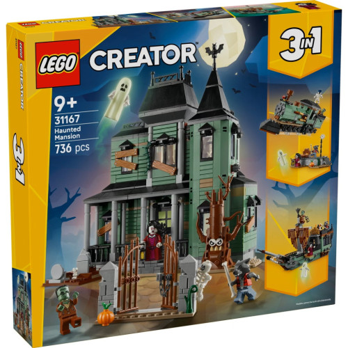 Конструктор LEGO Creator Особняк с привидениями (31167) – LEGO