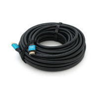 Кабель мультимедійний HDMI M to HDMI M 20.0m V2.0 4Kx2K black Merlion (YT-HDMI(M)/(M)4KV2.0-20m/19122)