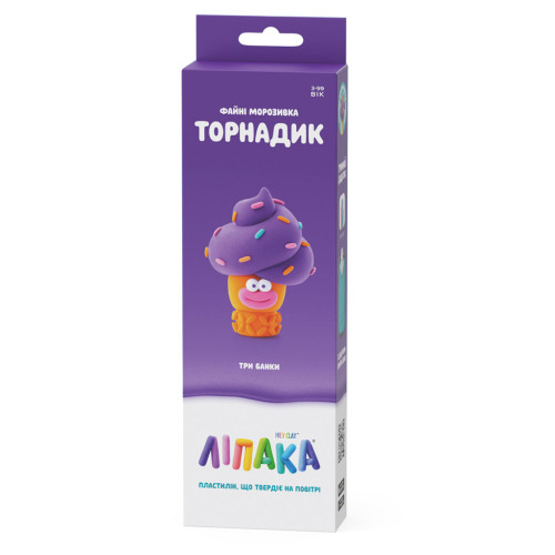 Набор для творчества Lipaka Файні морозивка Торнадик (30144-UA01) – Lipaka
