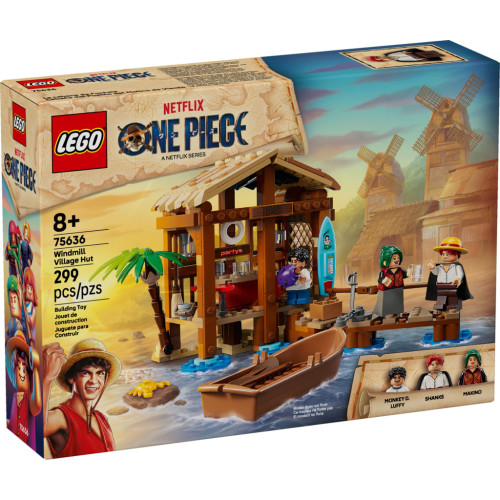 Конструктор LEGO One Piece Хижина в Селении Ветряков (75636-) – LEGO