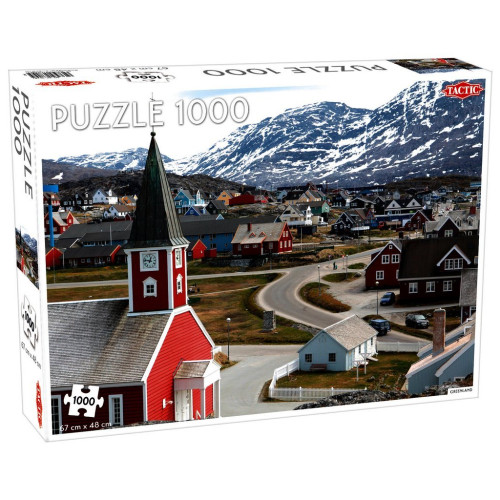 Пазл Tactic Гренландия, 1000 элементов (56749) – Tactic