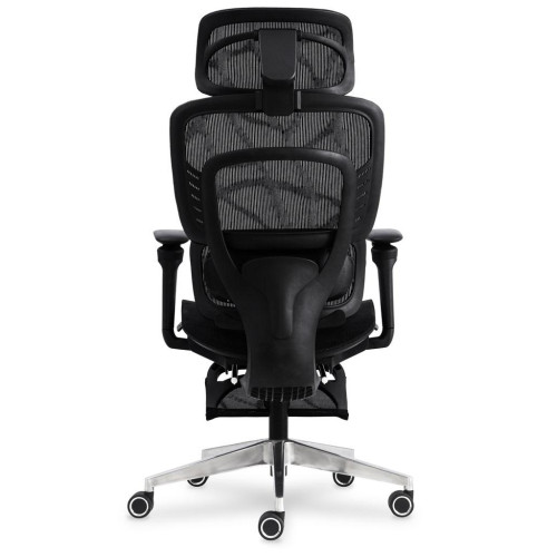 Офисное кресло Mealux M10 Air Massage (з масажним ефектом) Black (HF-M10 M/BB) – Mealux (вид 1)