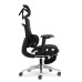 Офисное кресло Mealux M10 Air Massage (з масажним ефектом) Black (HF-M10 M/BB) – Mealux (вид 4)