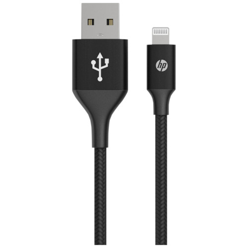Дата кабель USB 2.0 AM to Lightning 1.0m 2.4A MFI HP (HP_DHC-MF100-1m) – HP