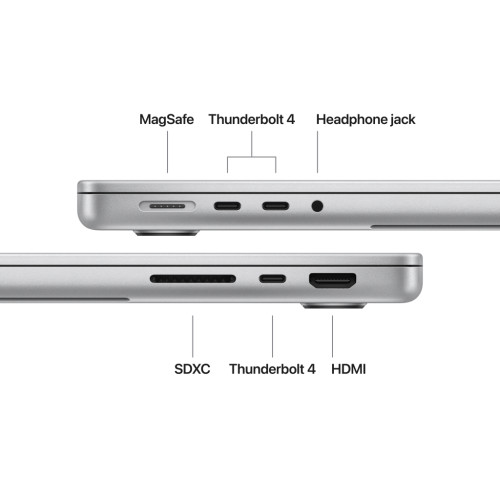 Ноутбук Apple MacBook Pro 14 A3434 M5 Silver (MDE54UA/A) – Apple (вид 2)
