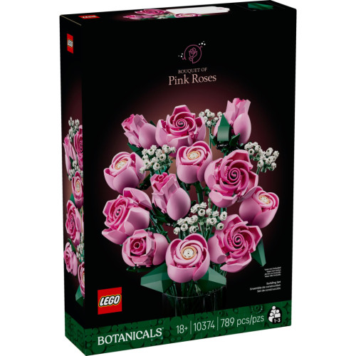 Конструктор LEGO Botanicals Букет розовых роз (10374) – LEGO