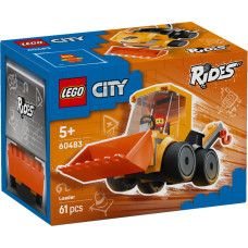 Конструктор LEGO City Автівки — Будівельний навантажувач (60483)