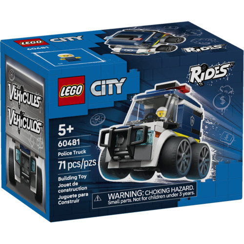 Конструктор LEGO City Автомобили — Полицейский грузовик (60481) – LEGO
