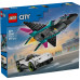 Конструктор LEGO City Реактивний літак проти автомобіля (60489) – LEGO
