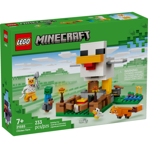 Конструктор LEGO Minecraft Куриная ферма (21585) – LEGO
