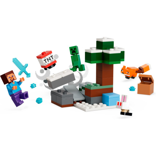 Конструктор LEGO Minecraft Приключения Стива в тайге (21583) – LEGO (вид 2)