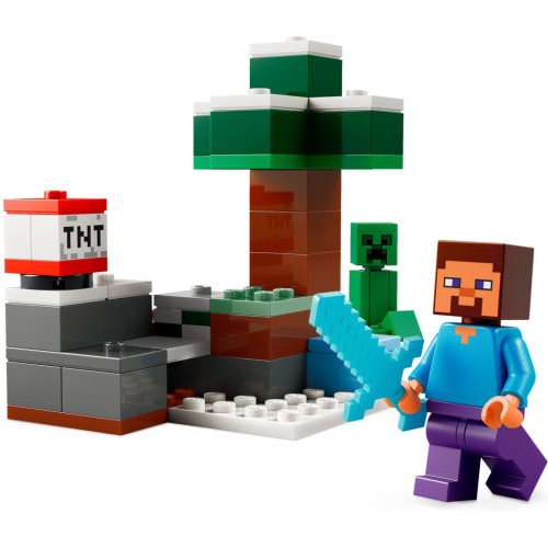 Конструктор LEGO Minecraft Приключения Стива в тайге (21583) – LEGO (вид 4)