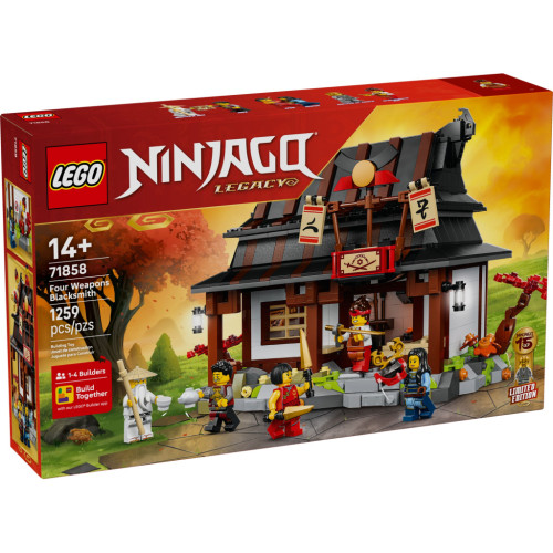 Конструктор LEGO Ninjago Кузнец «Четыре оружия». 15-я годовщина (71858) – LEGO