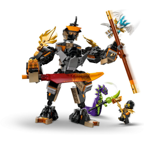 Конструктор LEGO Ninjago Робот Коула для місії і Дракон Зейн (71854) – LEGO (вид 2)