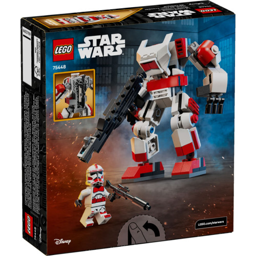Конструктор LEGO Star Wars Робот ударного клона-солдата (75448-) – LEGO (вид 4)