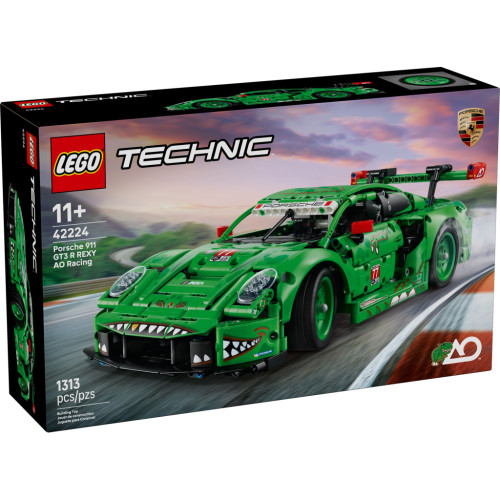 Конструктор LEGO Technic Автомобиль Porsche 911 GT3 R REXY AO Racing (42224) – LEGO