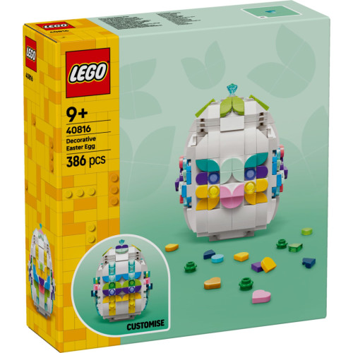 Конструктор LEGO Декоративное пасхальное яйцо (40816) – LEGO