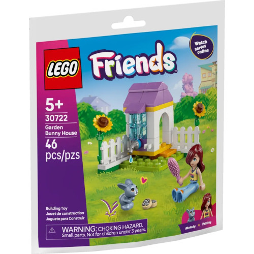 Конструктор LEGO Friends Садовая избушка для кролика (30722) – LEGO