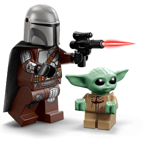 Конструктор LEGO Star Wars Скоростной мотоцикл Мандалорца и Грогу (75436) – LEGO (вид 2)