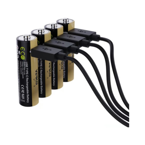 Аккумулятор Verico AA USB Type-C 2220mAh/3330mWh-1.5V Li-ion 4шт./уп. (Loop Energy PRO) (1UDBT-A6WEAC-NN) – Verico (вид 4)