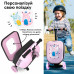 Самокат iSporter Travel 2в1 с чемоданом розовый (K3_Pink) – iSporter (вид 1)