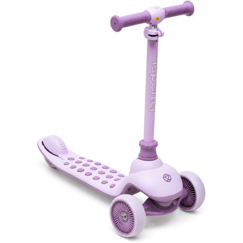 Самокат iSporter Deluxe LED пурпурный (M5_Purple) – iSporter (вид 4)