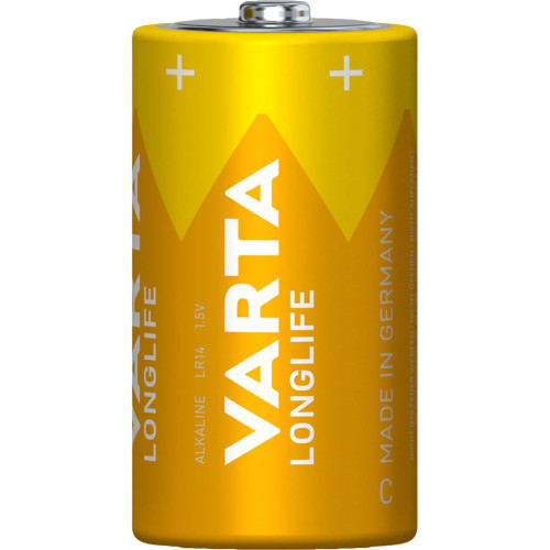 Батарейка Varta C (LR14) Longlife щелочная * 2 (04114101422) – Varta (вид 1)