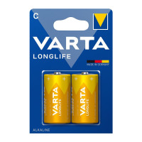Батарейка Varta C (LR14) Longlife щелочная * 2 (04114101422)