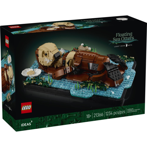 Конструктор LEGO Ideas Плавающие морские выдры (21366) – LEGO