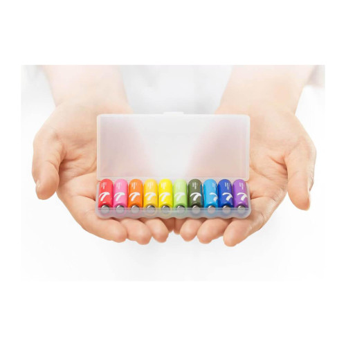 Батарейка CUKTECH AAA rainbow alkaline battery plastic case * 10 (CUKAAB07CNMX) – CUKTECH (вид 2)