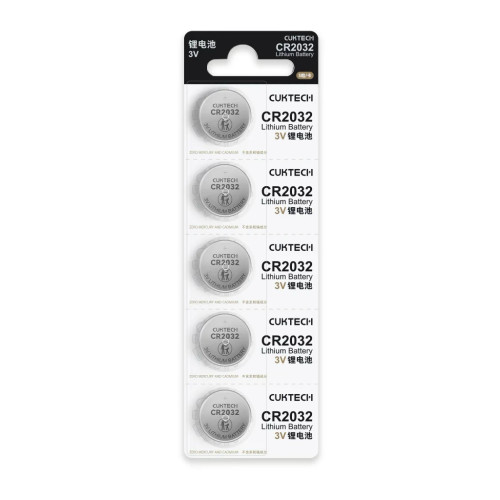 Батарейка CR 2032 coin cell battery * 5 CUKTECH (CKCR2032CNWT) – CUKTECH
