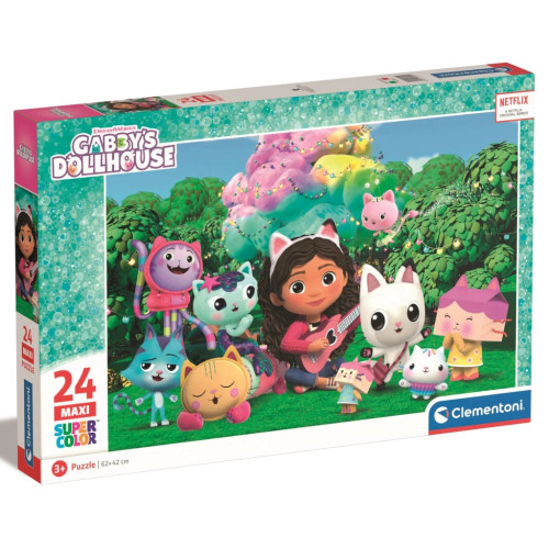 Пазл Clementoni Maxi Gabby's Dollhouse 24 элемента (28520) – Clementoni