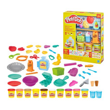 Набор для творчества Hasbro Play-Doh Весела кухня з масою для ліплення (G0538)