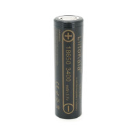 Аккумулятор 18650 3400mah (3250-3350mah), 3.7V(2.75-4.2V), Black Liitokala (Lii-34A)