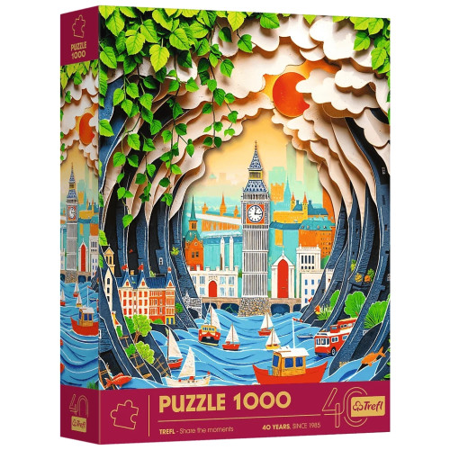 Пазл Trefl Jubileusz Лондон, 1000 элементов (5900511400434) – Trefl